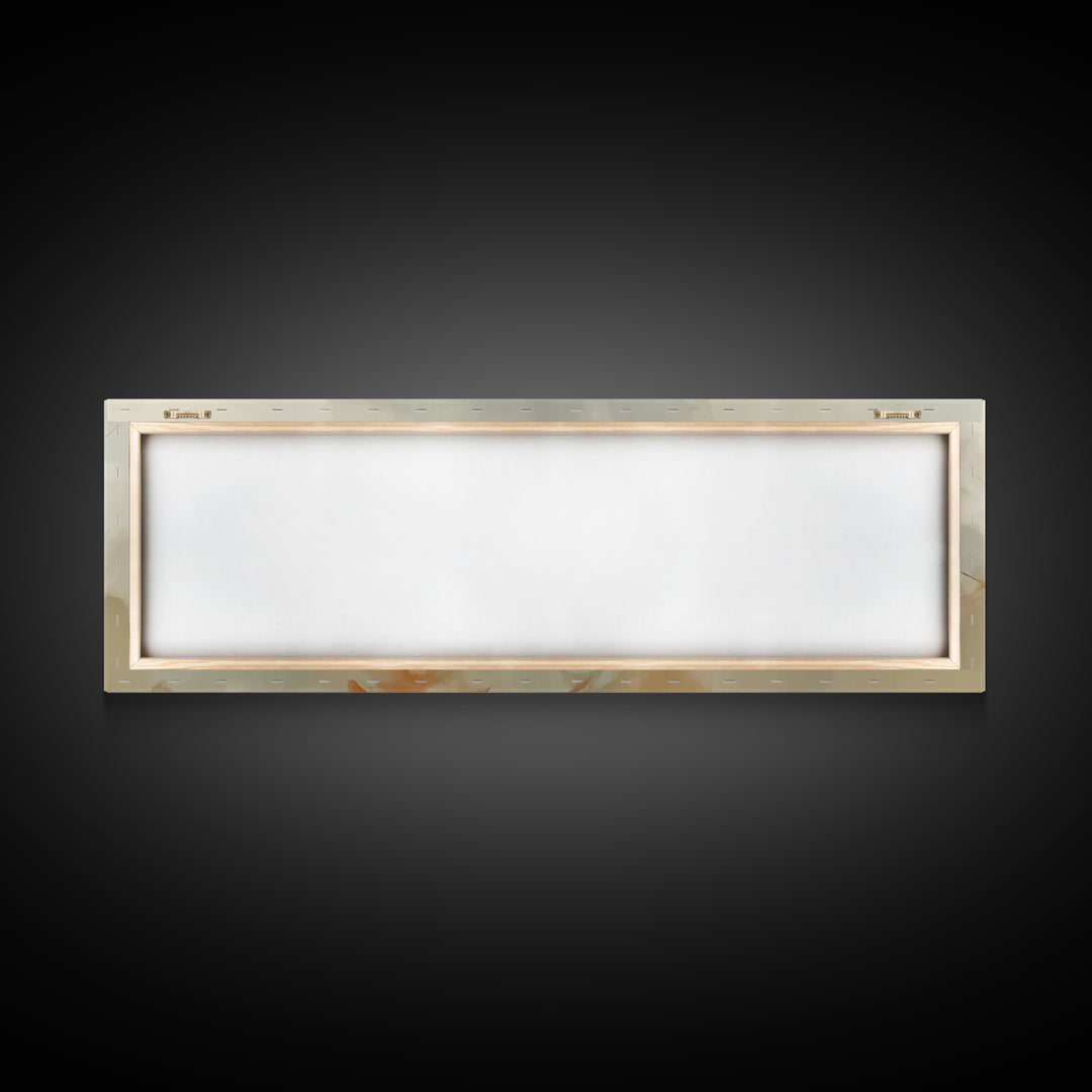Hope In Bloom, Framed Canvas Print, Christian Art Canvas, Christian Wall Art, Panoramic Print, Christian Art, Christian Painting