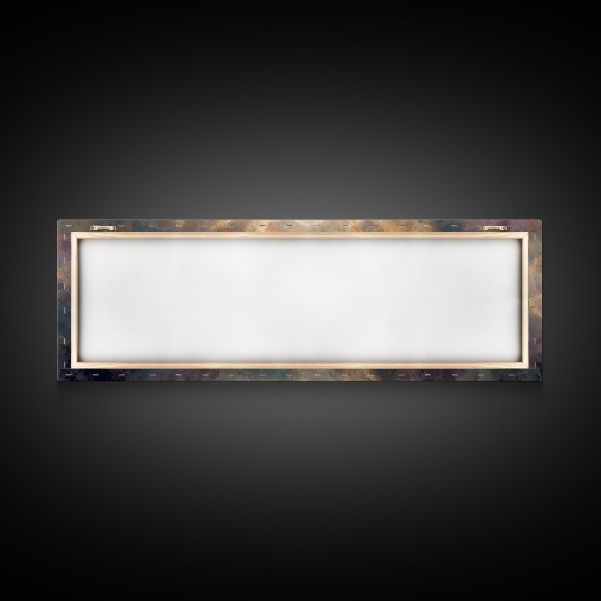 Circle Of Light | Framed Canvas Print | Christian Wall Art | Panoramic Painting | Jesus Painting | Christian Art Canvas | Large Christian A
