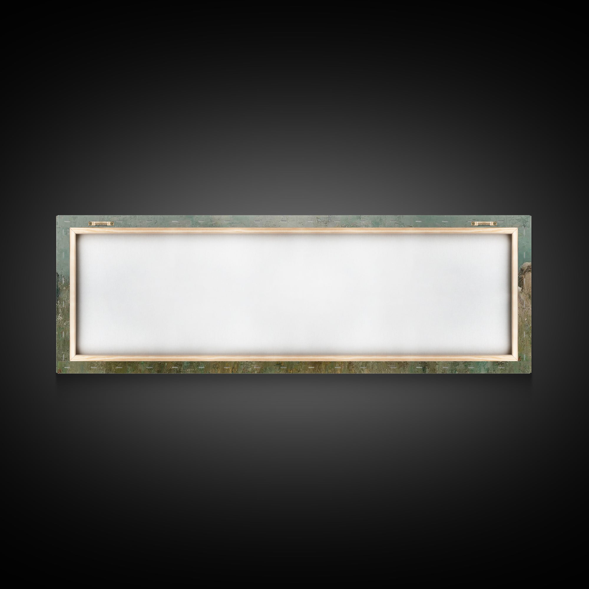 Fields Of Promise – Framed Canvas Print – Christian Wall Art – Panoramic Wall Art – Christian Art Canvas – Christian Painting – Modern Chri