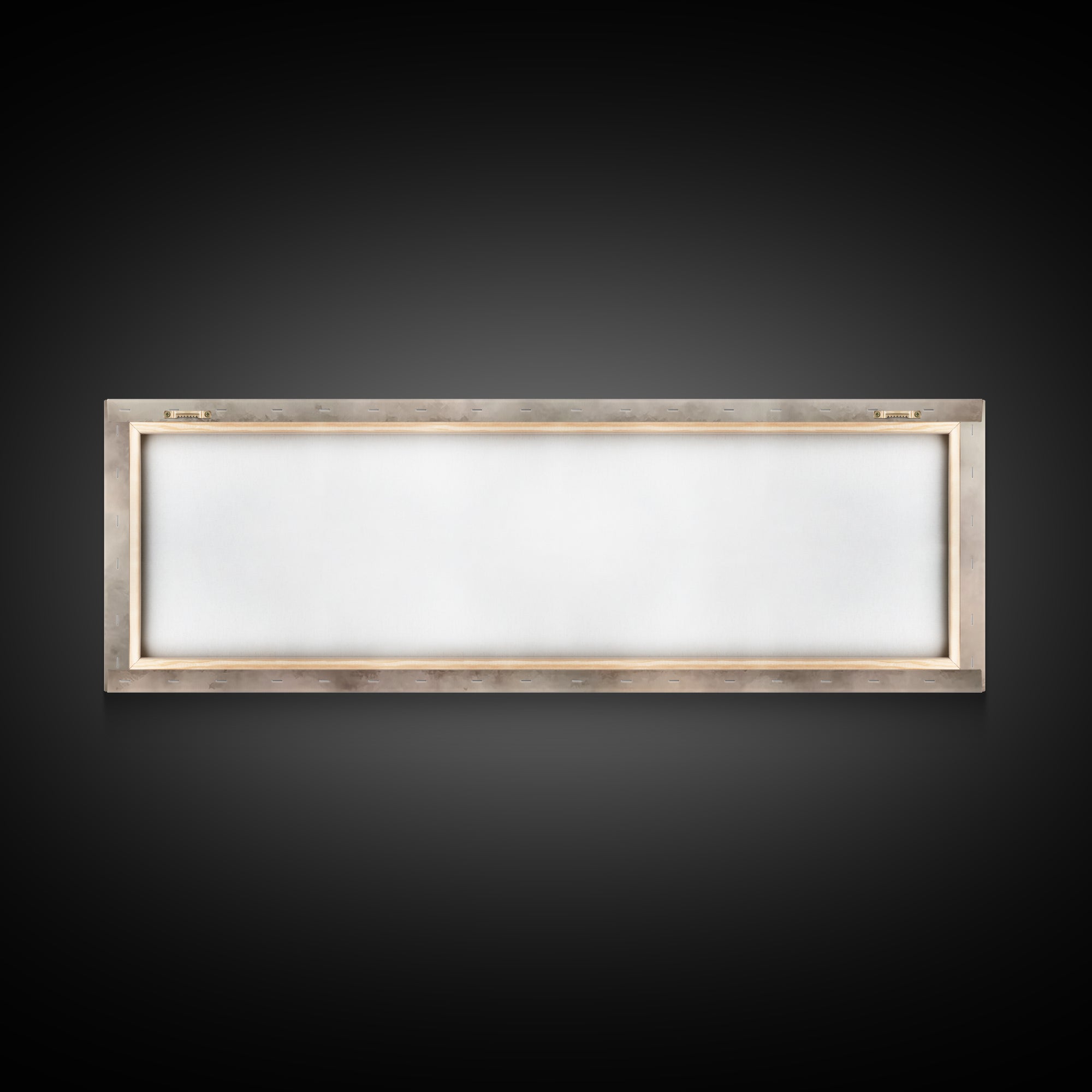 Upper Room Silence, Framed Canvas Print, Christian Wall Art, Panoramic Frame, Christian Art Canvas, Jesus Painting, Large Christian Paintin