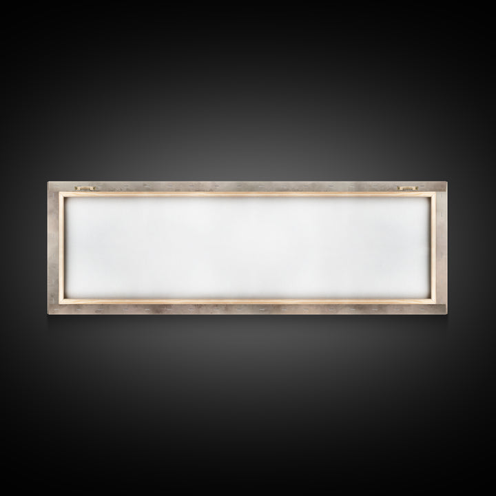 Upper Room Silence, Framed Canvas Print, Christian Wall Art, Panoramic Frame, Christian Art Canvas, Jesus Painting, Large Christian Paintin