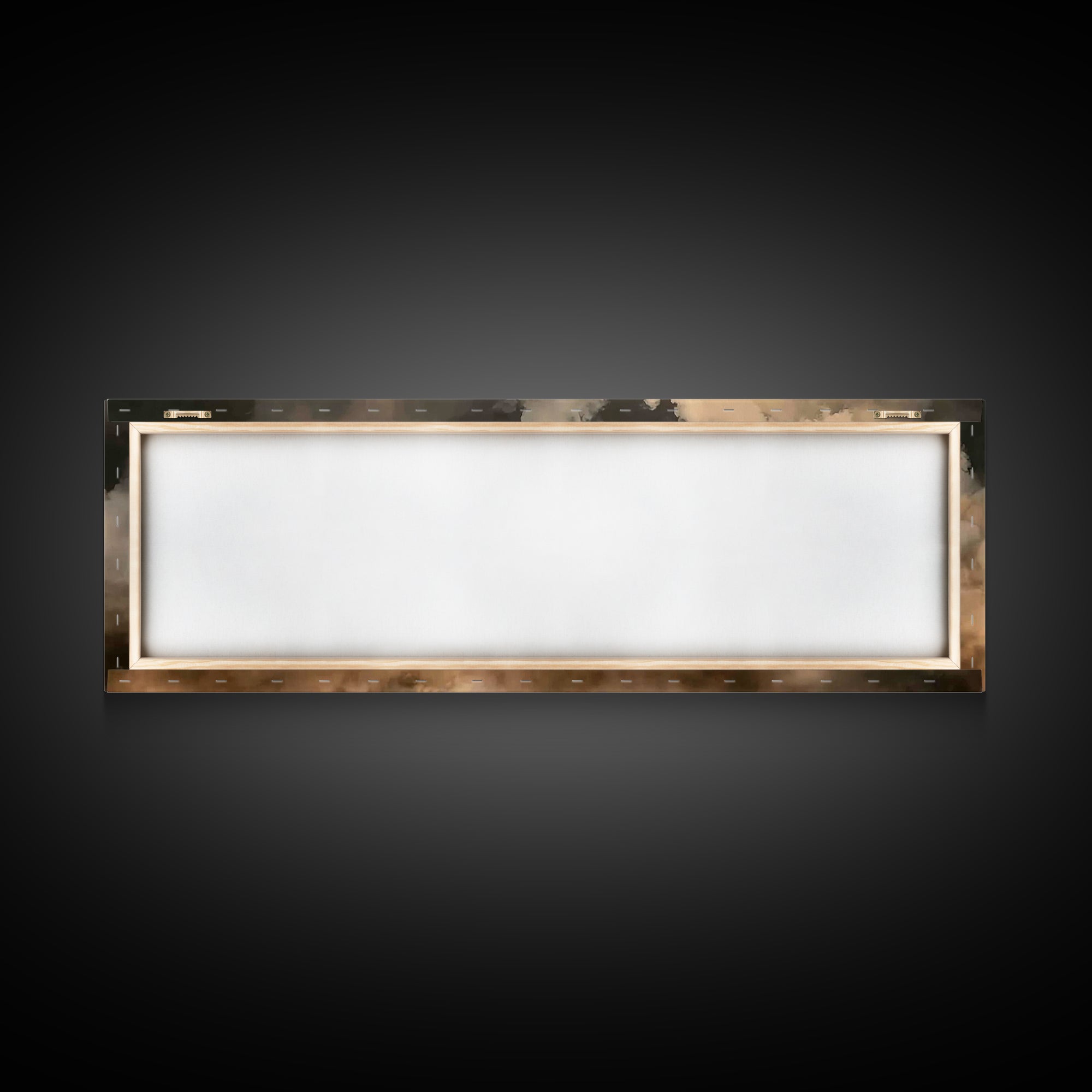 Desert Cloud Council | Framed Canvas Print | Christian Wall Art | Panoramic Art | Christian Art Canvas | Jesus Painting | Christian Christm