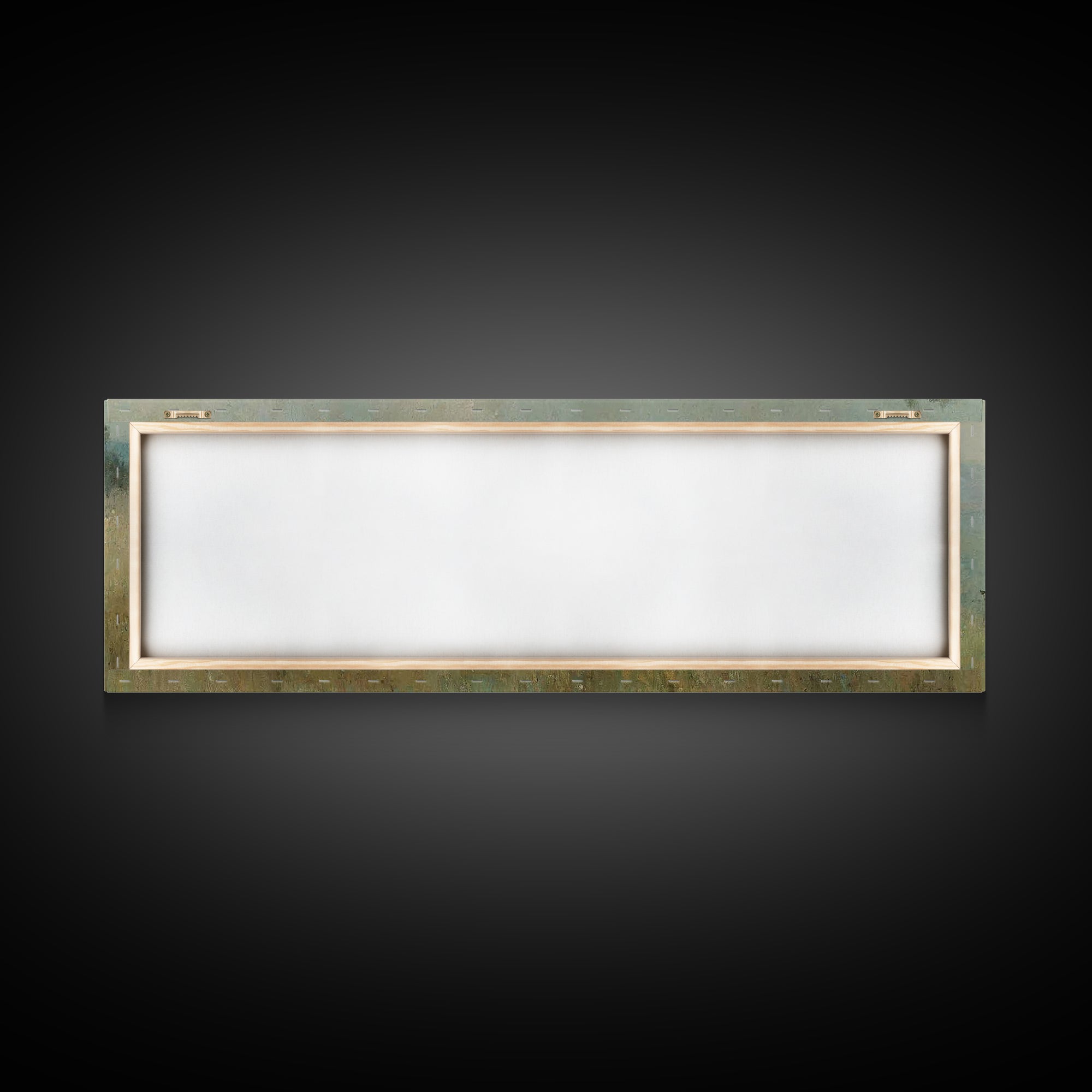 Hillside Blessing, Framed Canvas Print, Christian Wall Art, Panoramic Wall Art, Christian Art Canvas, Jesus Painting, Large Christian Paint