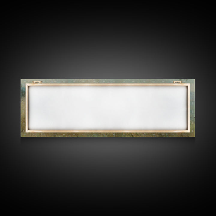 Hillside Blessing, Framed Canvas Print, Christian Wall Art, Panoramic Wall Art, Christian Art Canvas, Jesus Painting, Large Christian Paint