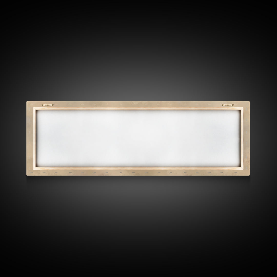 Quiet Hillside Grace | Framed Canvas Print | Christian Art | Panoramic Wall Art | Jesus Canvas Art | Christian Paintings | Christmas Art