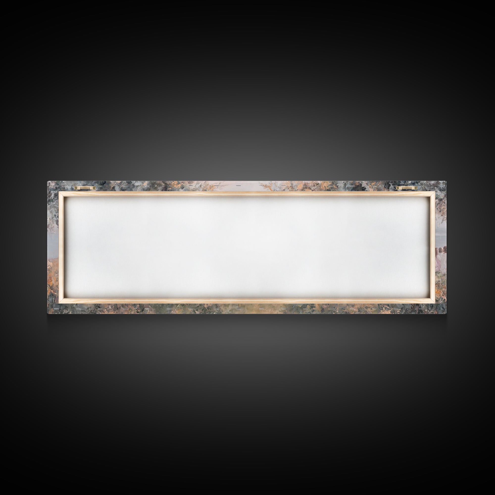 Twilight Of Blessings | Framed Canvas Print | Christian Art Work | Panoramic Art | Jesus Painting Canvas | Christian Christmas Decor | Chri