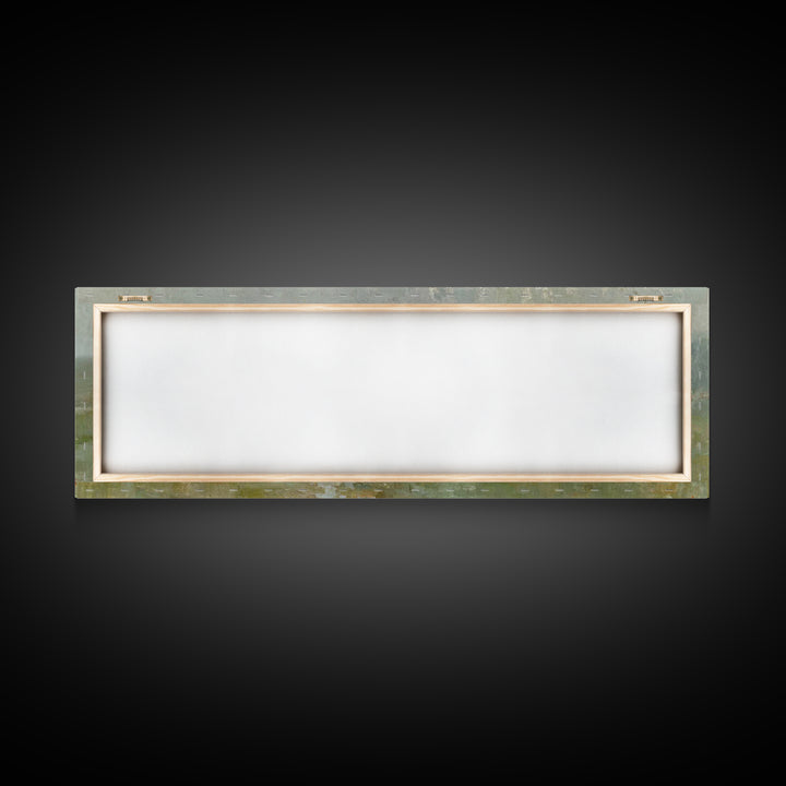 Fields Of Stillness | Framed Canvas Print | Panoramic Frame | Christian Art Work | Jesus Painting Canvas | Christian Decorations | Christia