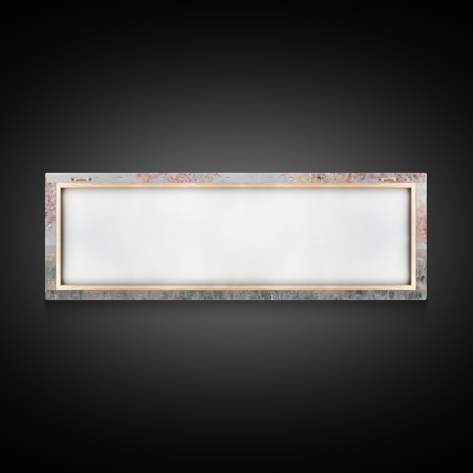 Blush Orchard Peace, Framed Canvas Print, Panoramic Painting, Christian Paintings, Jesus Canvas Art, Christian Wall Art, Christian Art Prin