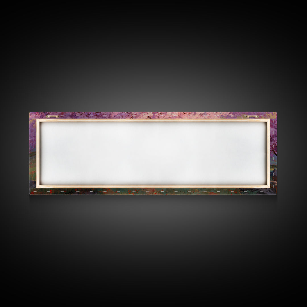 Petal Haven Light | Framed Canvas Print | Panoramic Print | Christian Wall Art | Jesus Painting | Christian Art Gift | Christian Canvas Art