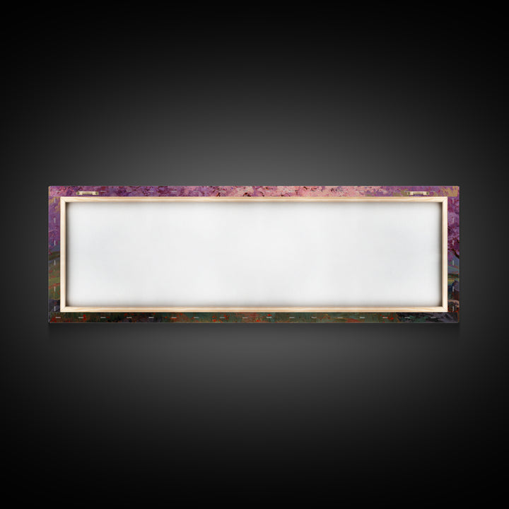 Petal Haven Light | Framed Canvas Print | Panoramic Print | Christian Wall Art | Jesus Painting | Christian Art Gift | Christian Canvas Art