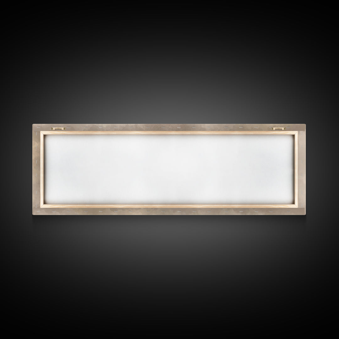 Soft Blossom Keeper – Framed Canvas Print – Panoramic Painting – Christian Wall Art – Jesus Canvas Art – Christian Decoration – Christian P