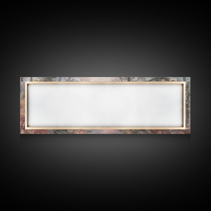 Light Of The Way, Framed Canvas Print, Panoramic Wall Art, Christian Art Canvas, Jesus Painting, Christian Christmas Art, Christian Wall Ar