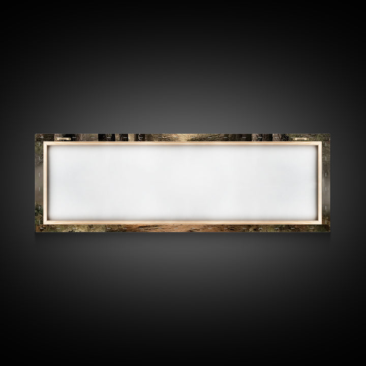 Walk In Holiness – Framed Canvas Print – Panoramic Frame – Christian Art Print – Jesus Painting – Christian Wall Art – Christmas Art