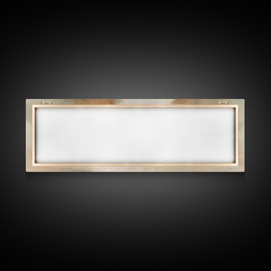 Dawn Of Salvation | Framed Canvas Print | Panoramic Art | Christian Art Canvas | Jesus Wall Art | Christian Christmas Art | Christian Decor