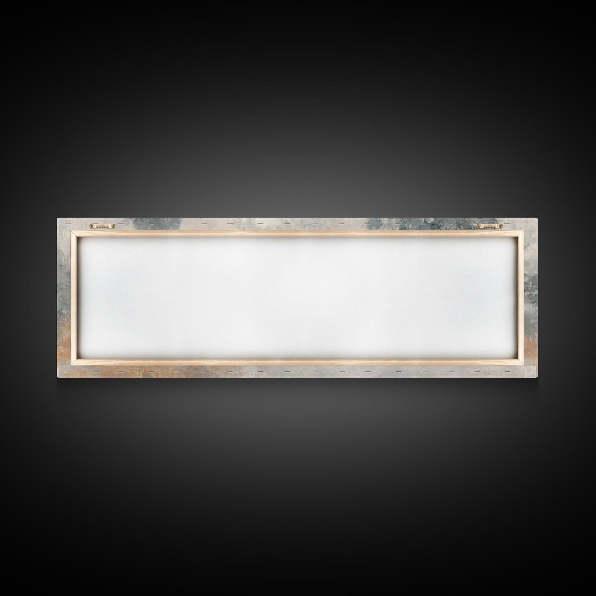Walk Of Promise, Framed Canvas Print, Panoramic Print, Christian Art Canvas, Jesus Painting, Christian Christmas Art, Christian Decor