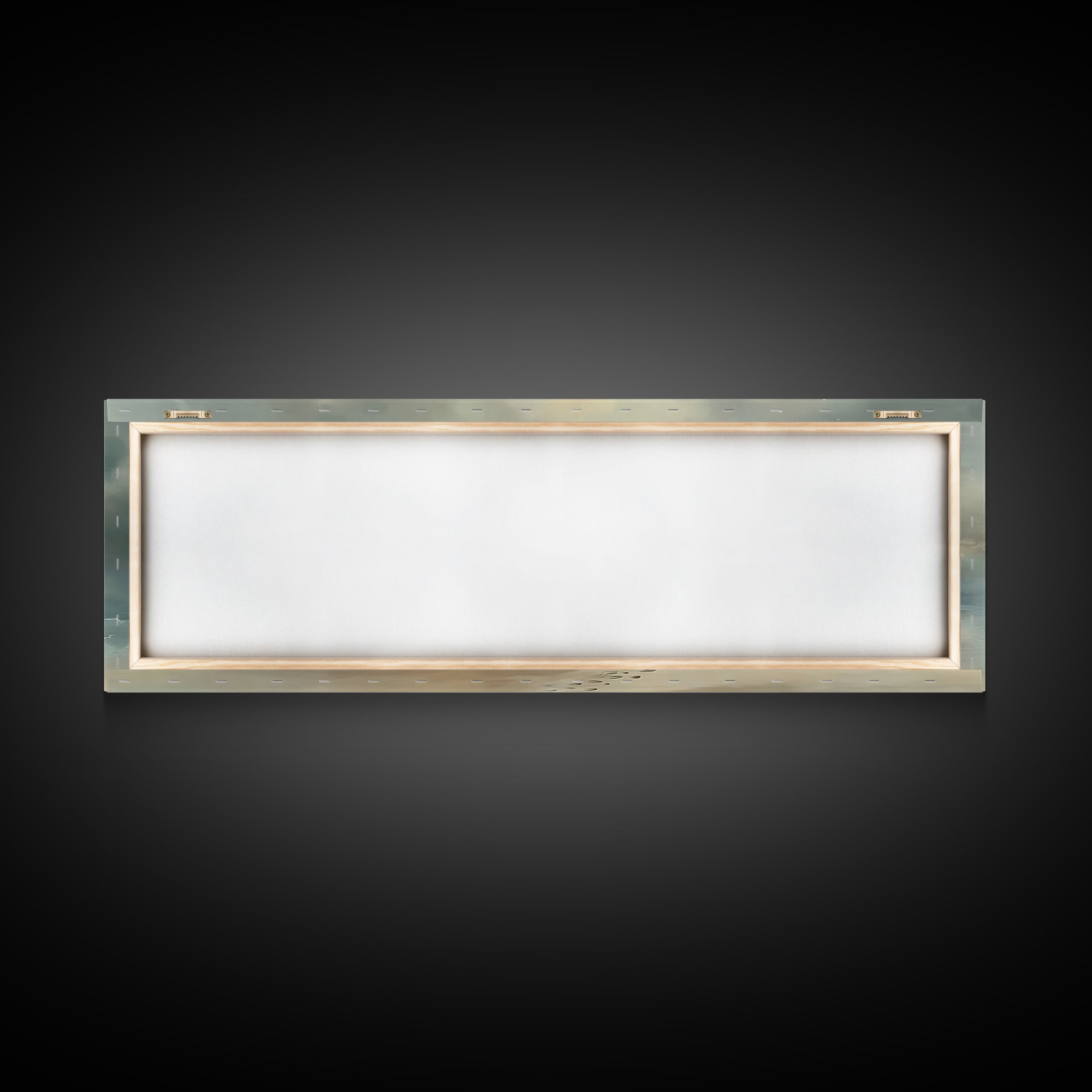 Dawn Of Mercy | Framed Canvas Print | Panoramic Frame | Christian Art Canvas | Jesus Painting | Christian Christmas Art | Christian Decor