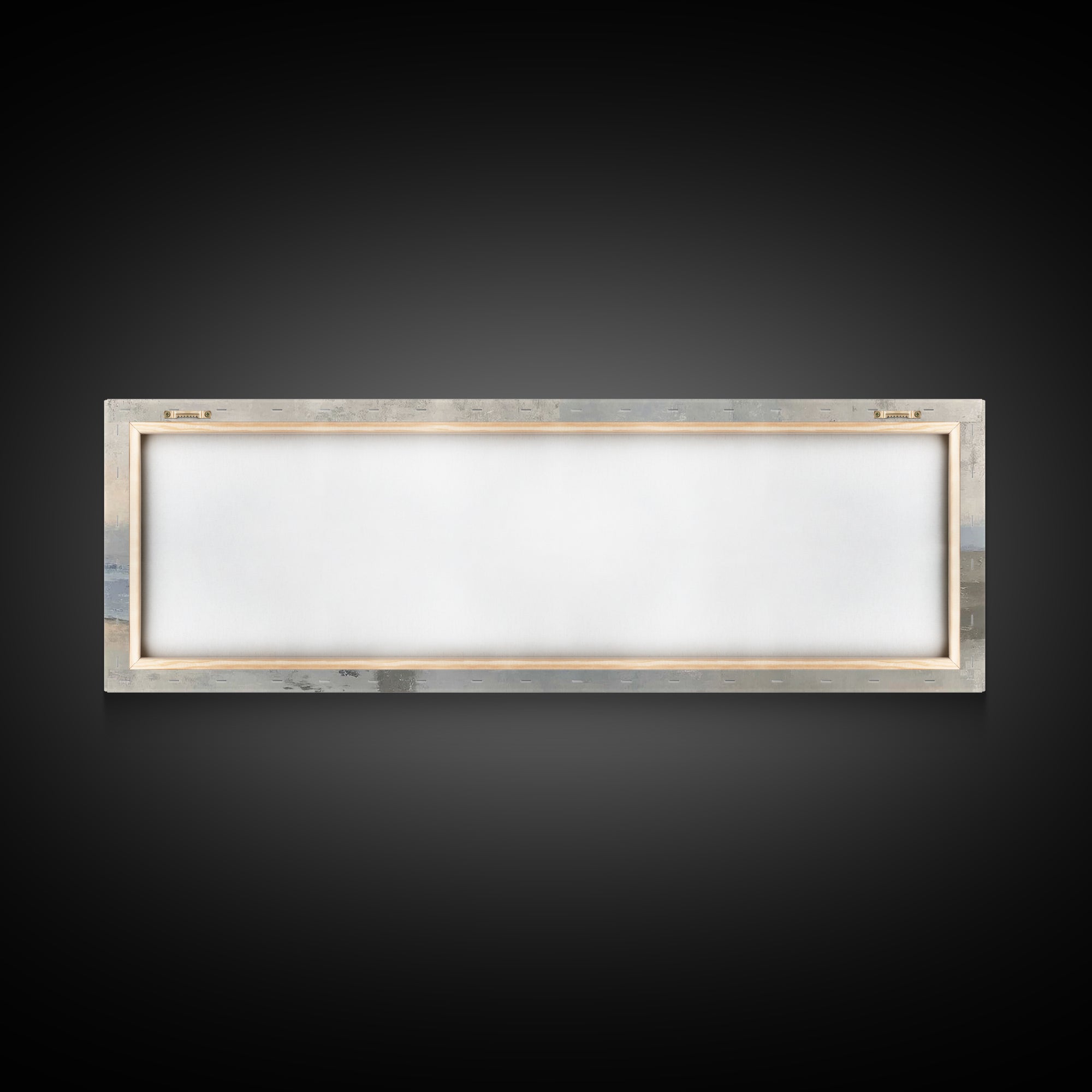 Heaven’s Footsteps – Framed Canvas Print – Panoramic Art – Christian Art Work – Jesus Art Print – Christian Wall Art – Christmas Art