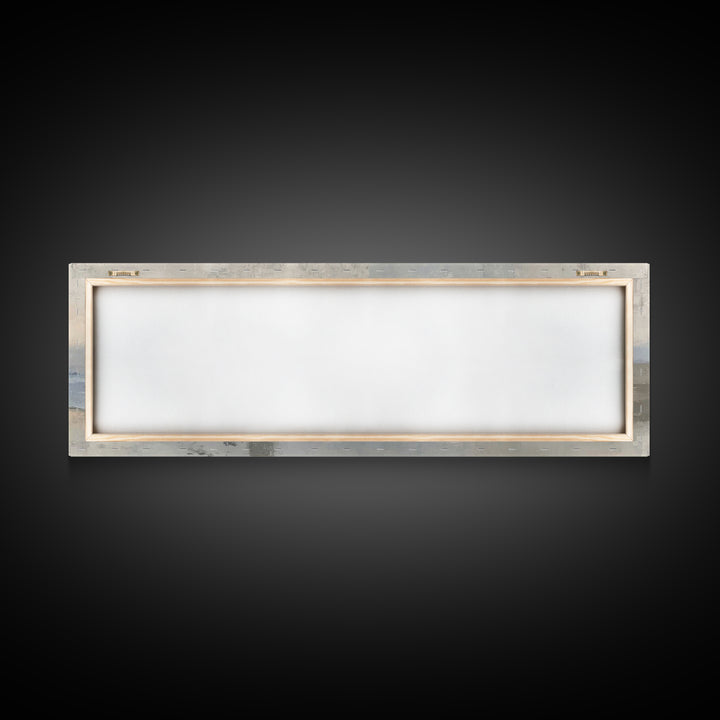 Heaven’s Footsteps – Framed Canvas Print – Panoramic Art – Christian Art Work – Jesus Art Print – Christian Wall Art – Christmas Art