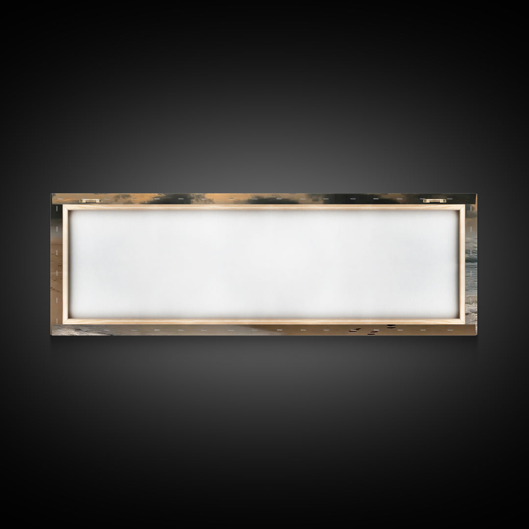 Steps Of Hope, Framed Canvas Print, Jesus Painting, Christian Wall Art, Panoramic Wall Art, Christian Art Canvas, Christmas Art