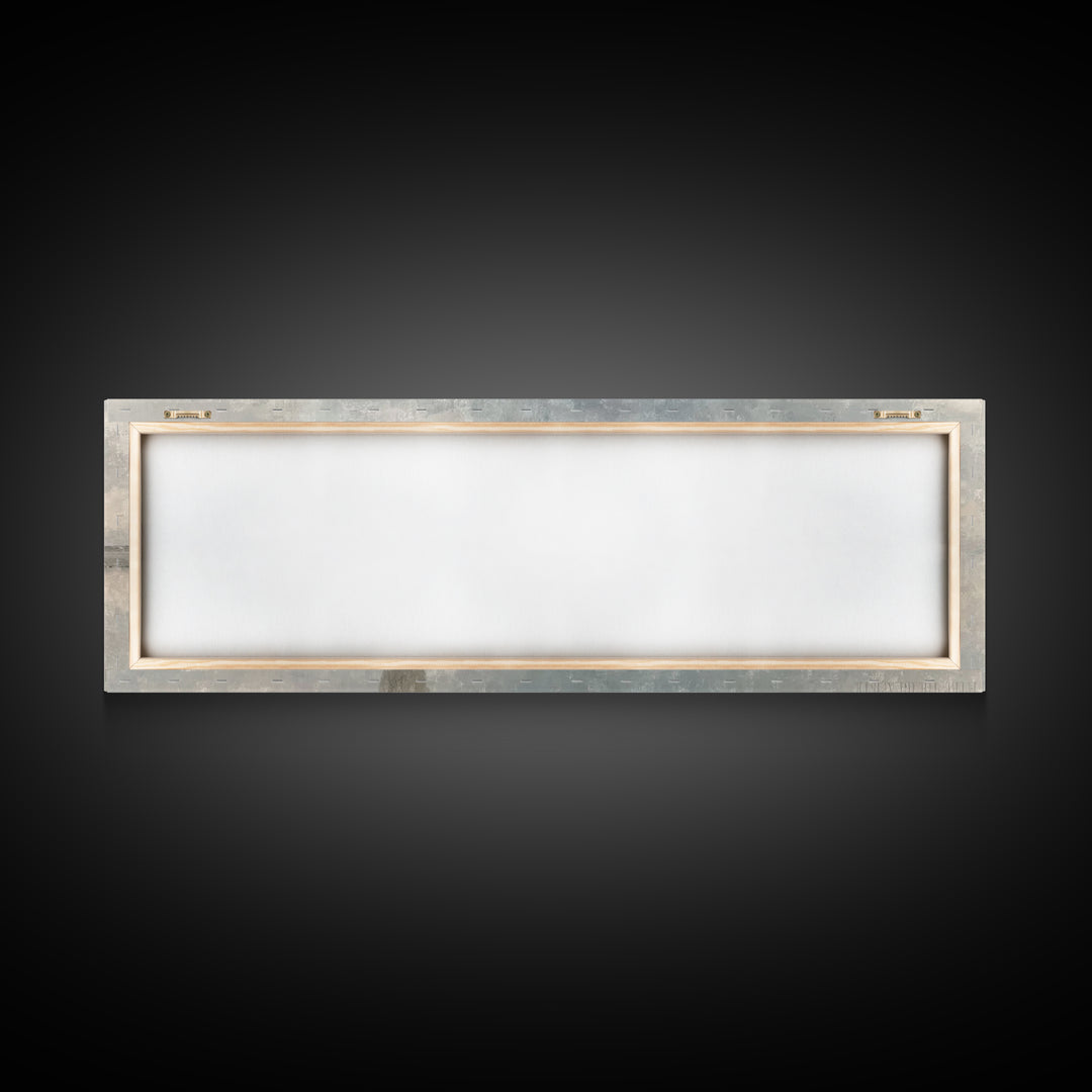 Evening Promise – Framed Canvas Print – Christian Art Canvas – Panoramic Wall Art – Jesus Painting – Christian Wall Art – Christmas Art