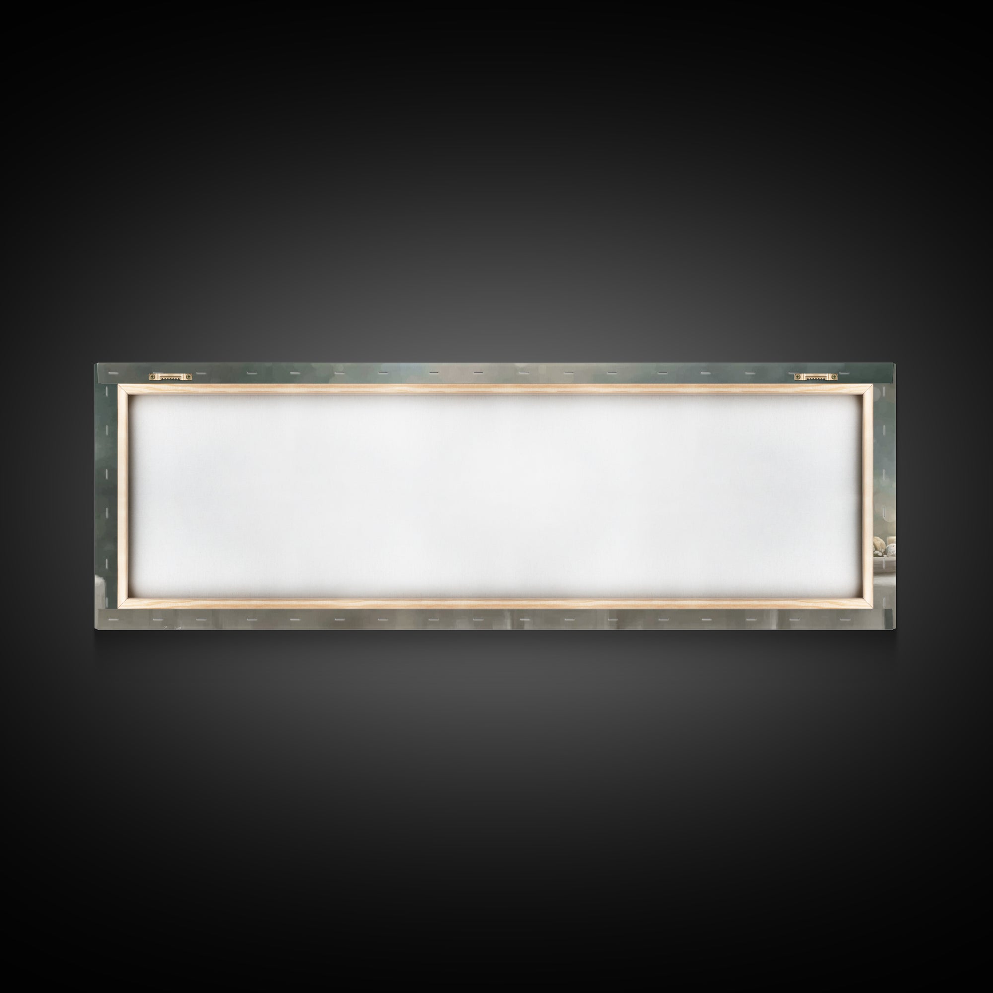 Table Of Covenant, Framed Canvas Print, Panoramic Wall Art, Christian Art Canvas, Christian Wall Art, Christian Christmas Art, Christian De