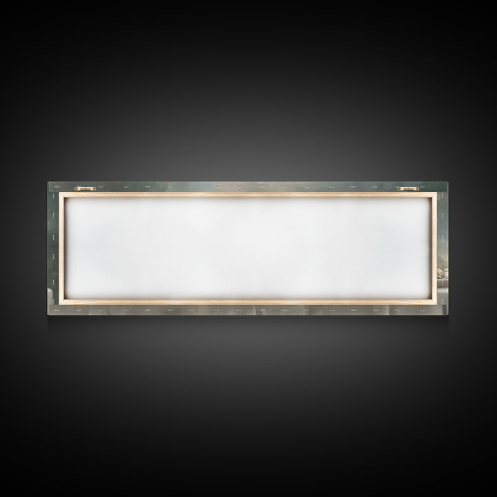 Table Of Covenant, Framed Canvas Print, Panoramic Wall Art, Christian Art Canvas, Christian Wall Art, Christian Christmas Art, Christian De