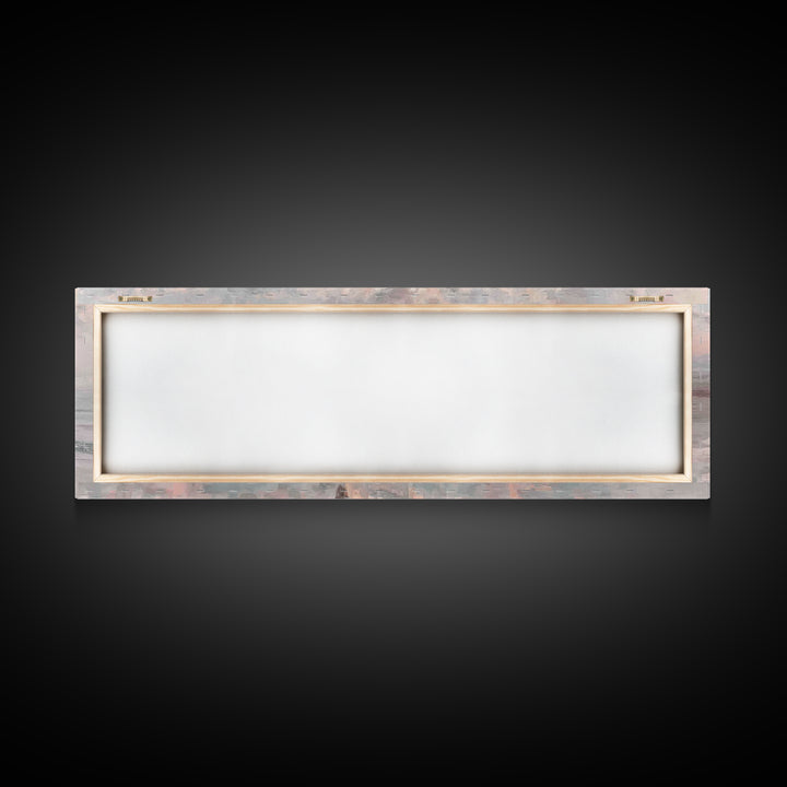 Reflections Of Grace, Framed Canvas Print, Christian Art Canvas, Panoramic Painting, Jesus Painting, Christian Wall Art, Christmas Art
