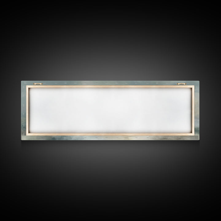 Beacon Of Dawn – Framed Canvas Print – Panoramic Art – Christian Wall Art – Christian Art Canvas – Jesus Painting – Christian Christmas Art