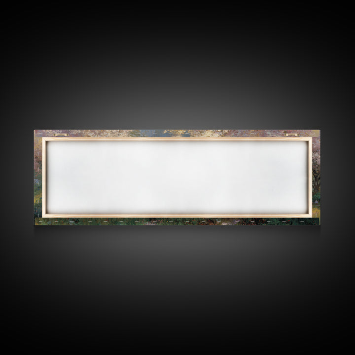 Springtime Grace, Framed Canvas Print, Panoramic Wall Art, Jesus Painting, Christian Wall Art, Christian Art Canvas, Christmas Art
