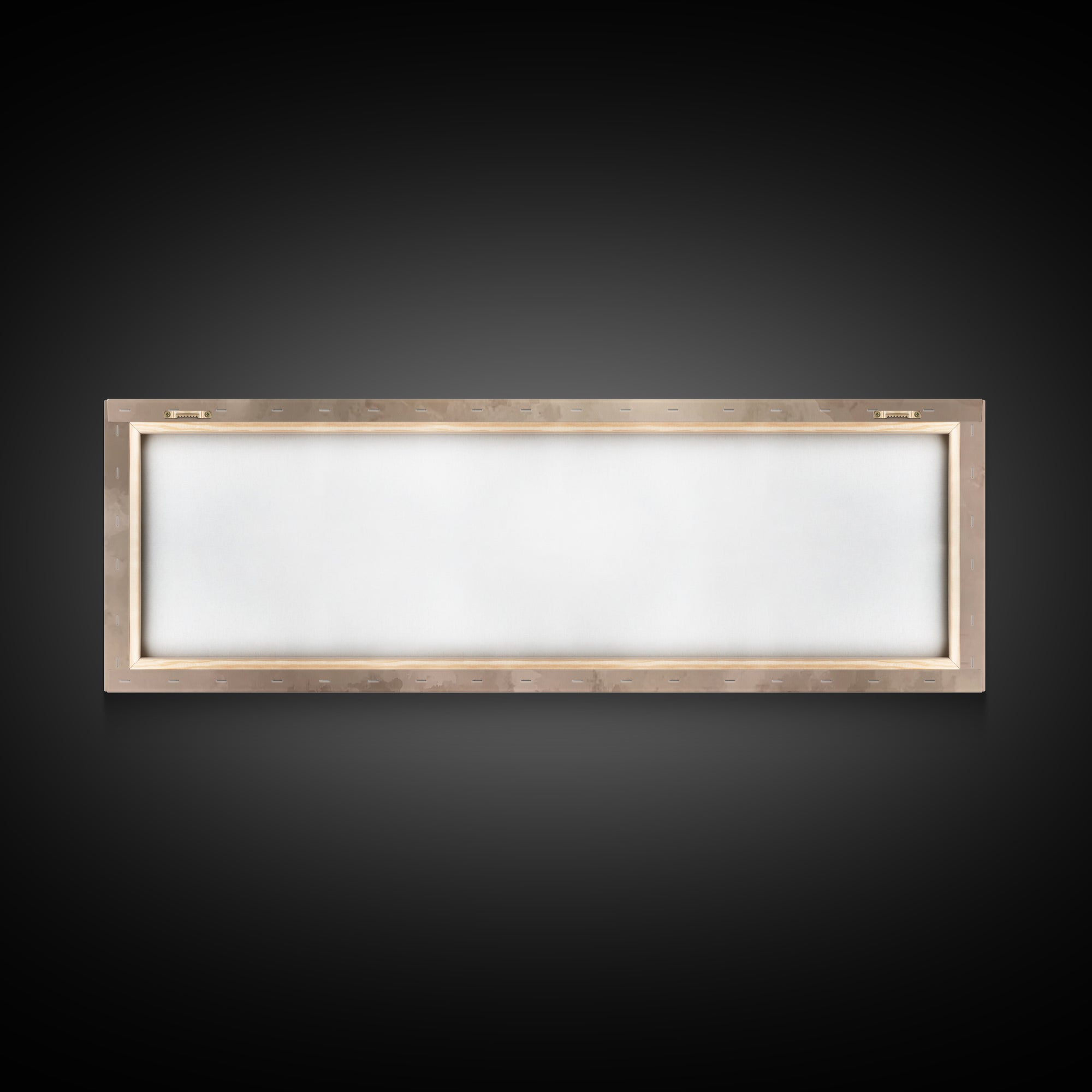 Holy Feast Glow | Framed Canvas Print | Panoramic Print | Christian Wall Art | Christian Art Canvas | Christmas Art | Modern Christian Art