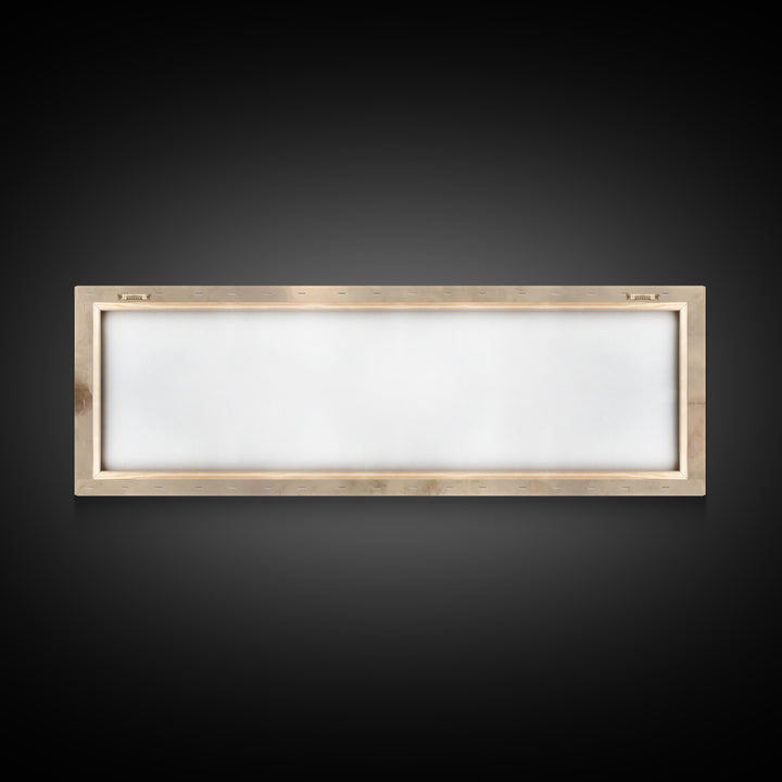 Desert Light Walk – Framed Canvas Print – Christian Wall Art – Panoramic Painting – Jesus Art Canvas – Christian Art Print – Christmas Wall