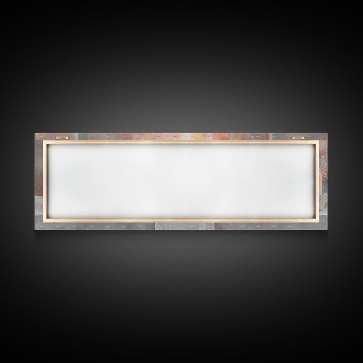 Light Of Communion – Framed Canvas Print – Panoramic Painting – Christian Art Print – Christian Wall Art – Minimalist Christian Art – Chris