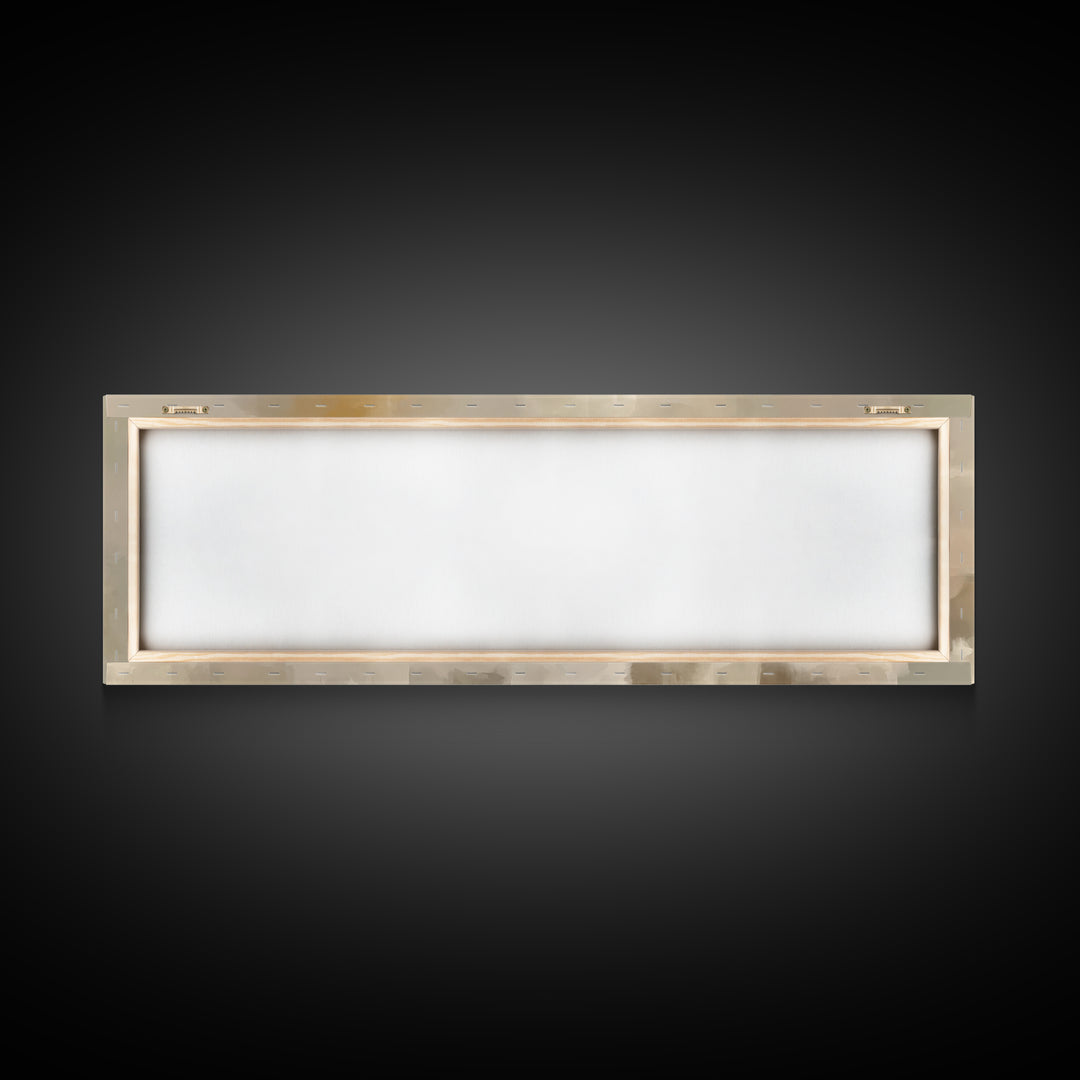 Bread Of Blessing | Framed Canvas Print | Panoramic Wall Art | Christian Art Canvas | Christian Wall Art | Christmas Art | Christian Decor