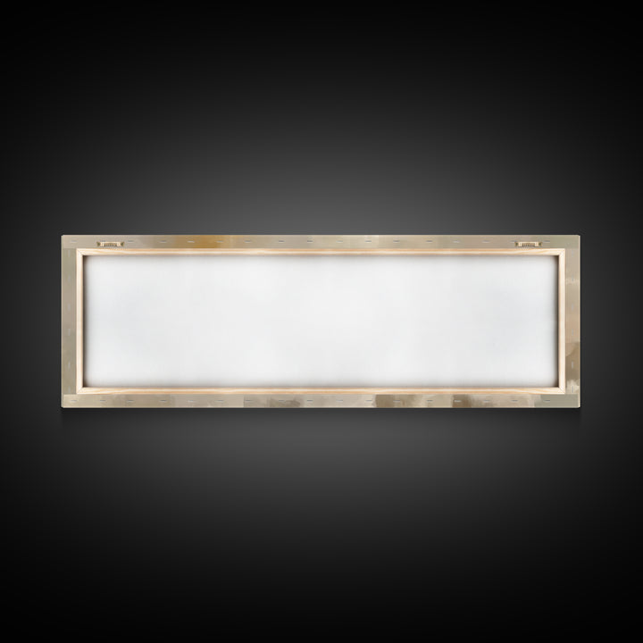 Bread Of Blessing | Framed Canvas Print | Panoramic Wall Art | Christian Art Canvas | Christian Wall Art | Christmas Art | Christian Decor