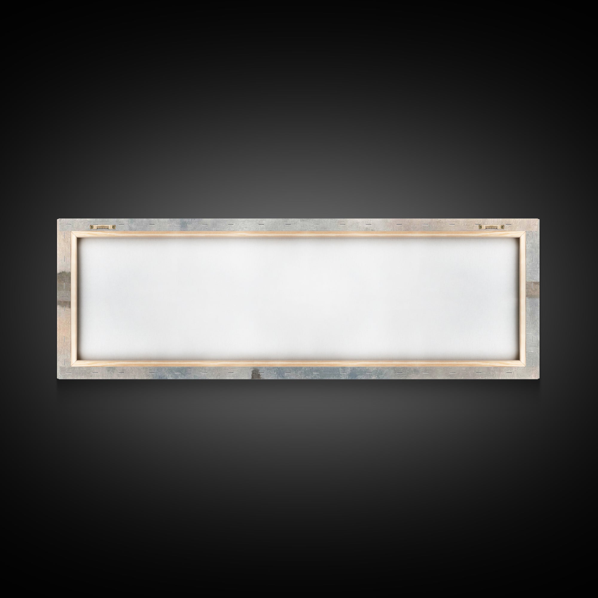 Path Of Peace – Framed Canvas Print – Panoramic Art – Christian Wall Art – Jesus Painting – Christian Art Canvas – Christian Decor