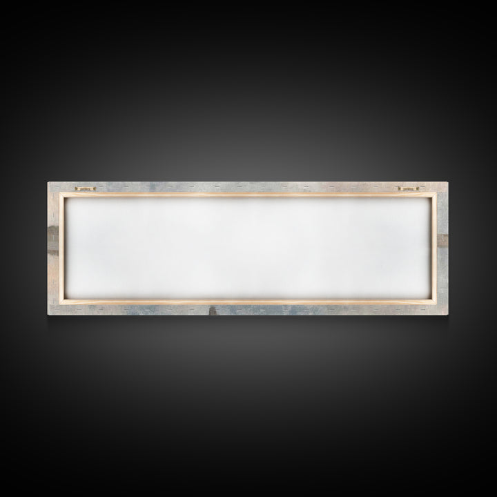 Path Of Peace – Framed Canvas Print – Panoramic Art – Christian Wall Art – Jesus Painting – Christian Art Canvas – Christian Decor