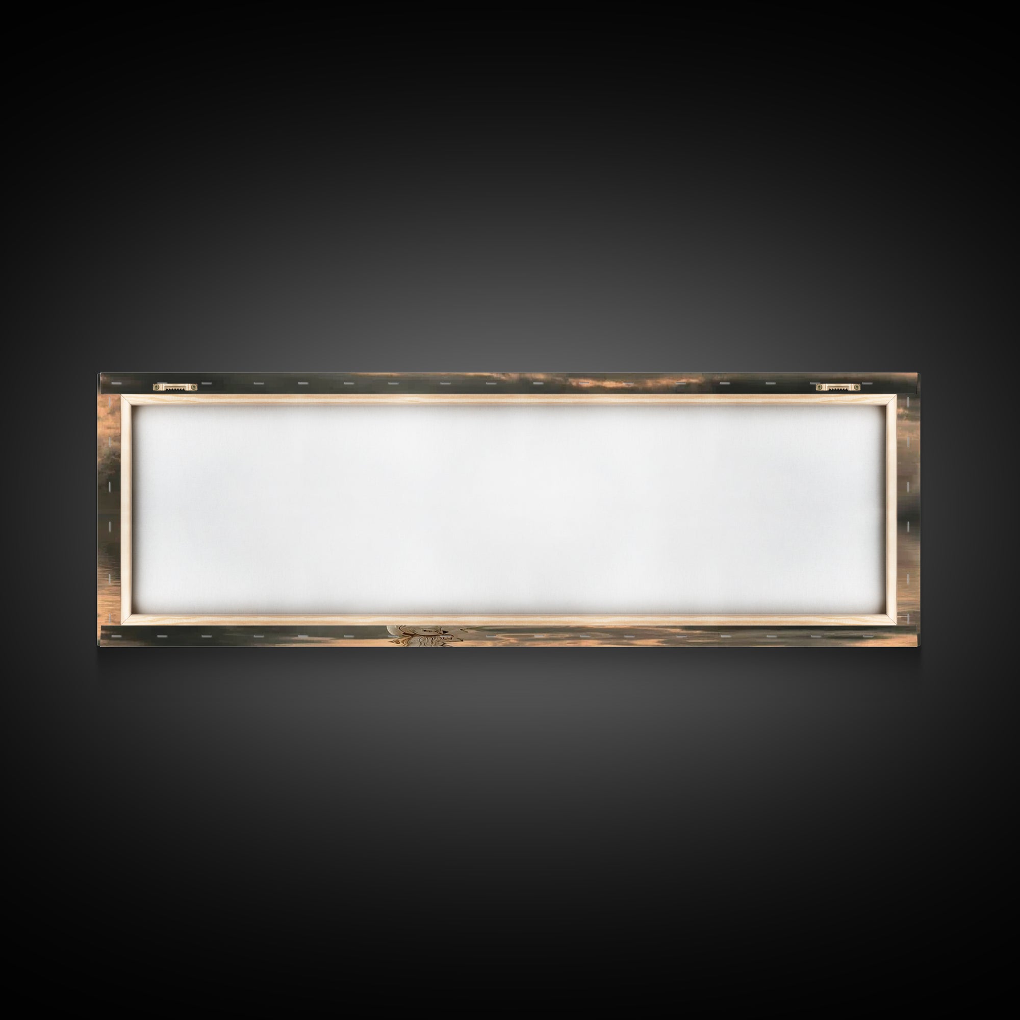Silent Redeemer | Framed Canvas Print | Panoramic Painting | Christian Wall Art | Jesus Canvas Art | Christian Art Print | Christian Decor
