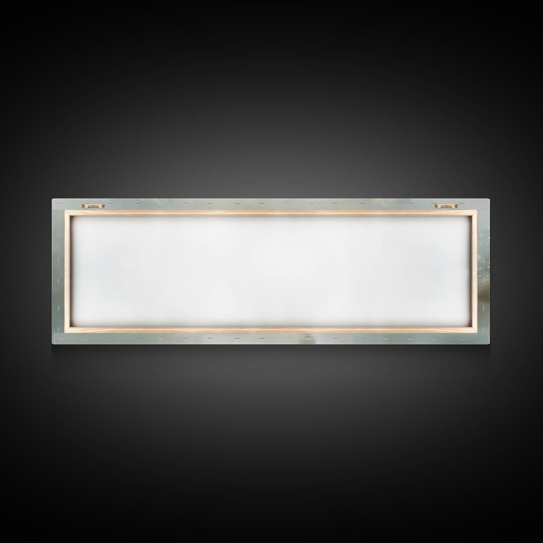 Sacred Horizon, Framed Canvas Print, Panoramic Wall Art, Christian Painting, Jesus Art Print, Christian Decor, Christian Gift Ideas