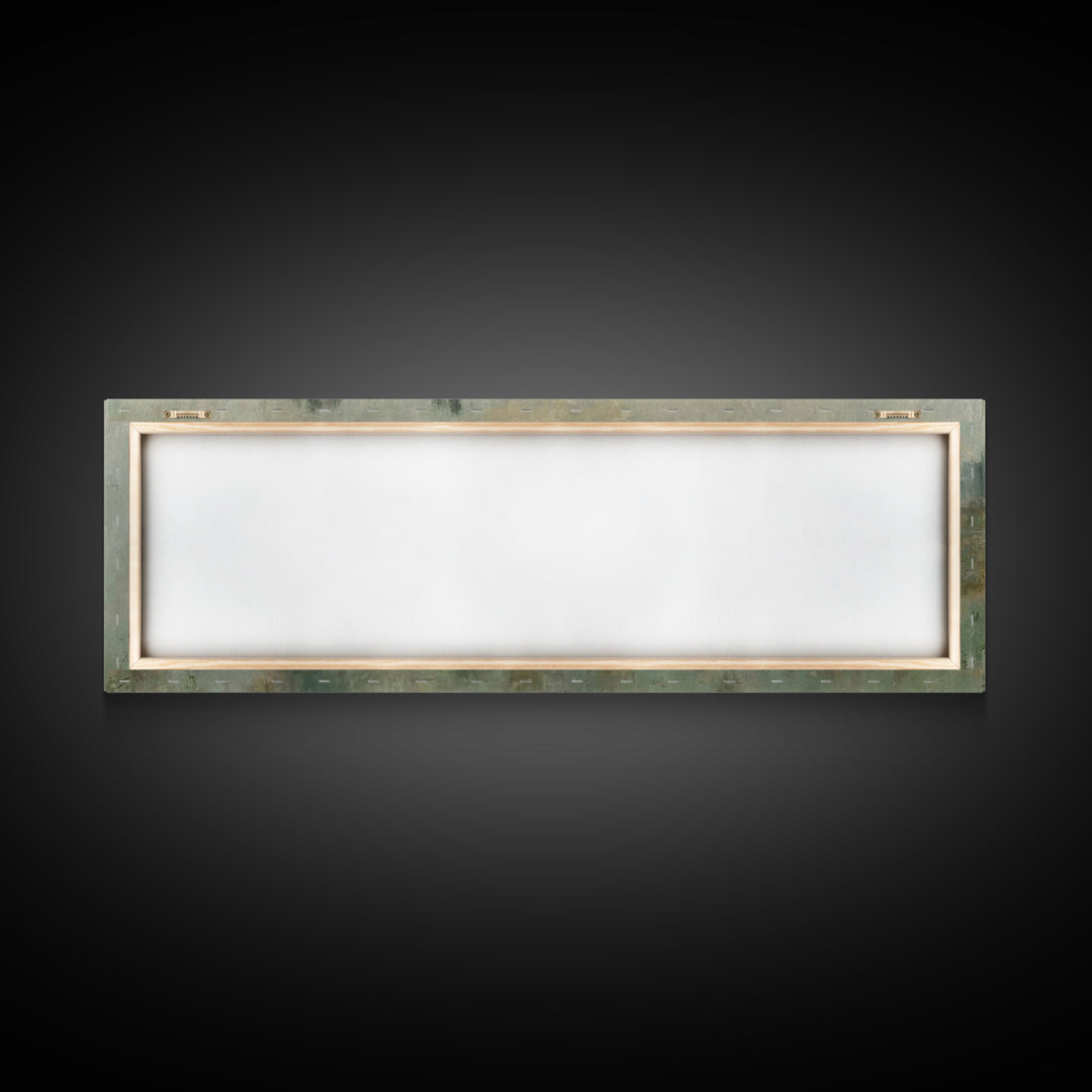 Divine Reflection – Framed Canvas Print – Extra Wide Art – Christian Art Print – Jesus Canvas Art – Christian Gift – Christmas Wall Art