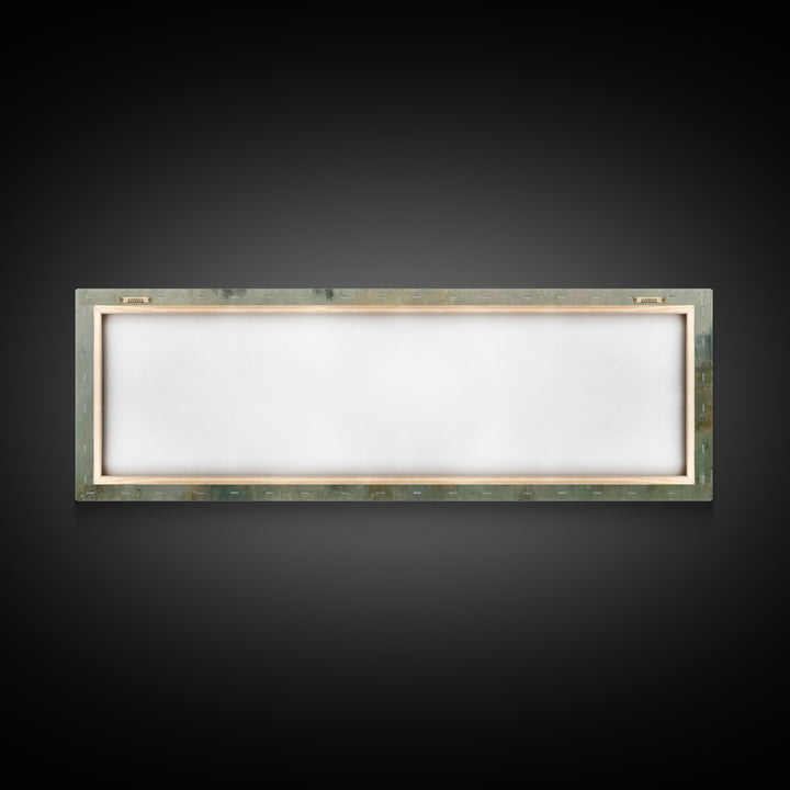 Divine Reflection – Framed Canvas Print – Extra Wide Art – Christian Art Print – Jesus Canvas Art – Christian Gift – Christmas Wall Art