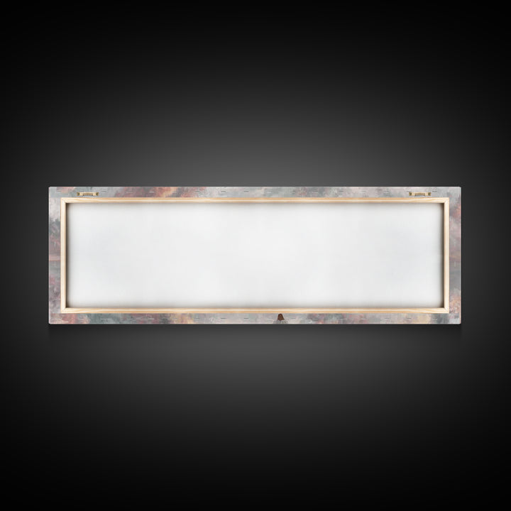 Blessed Journey | Framed Canvas Print | Panoramic Art | Christian Decoration | Jesus Canvas Art | Christian Wall Art | Christian Art