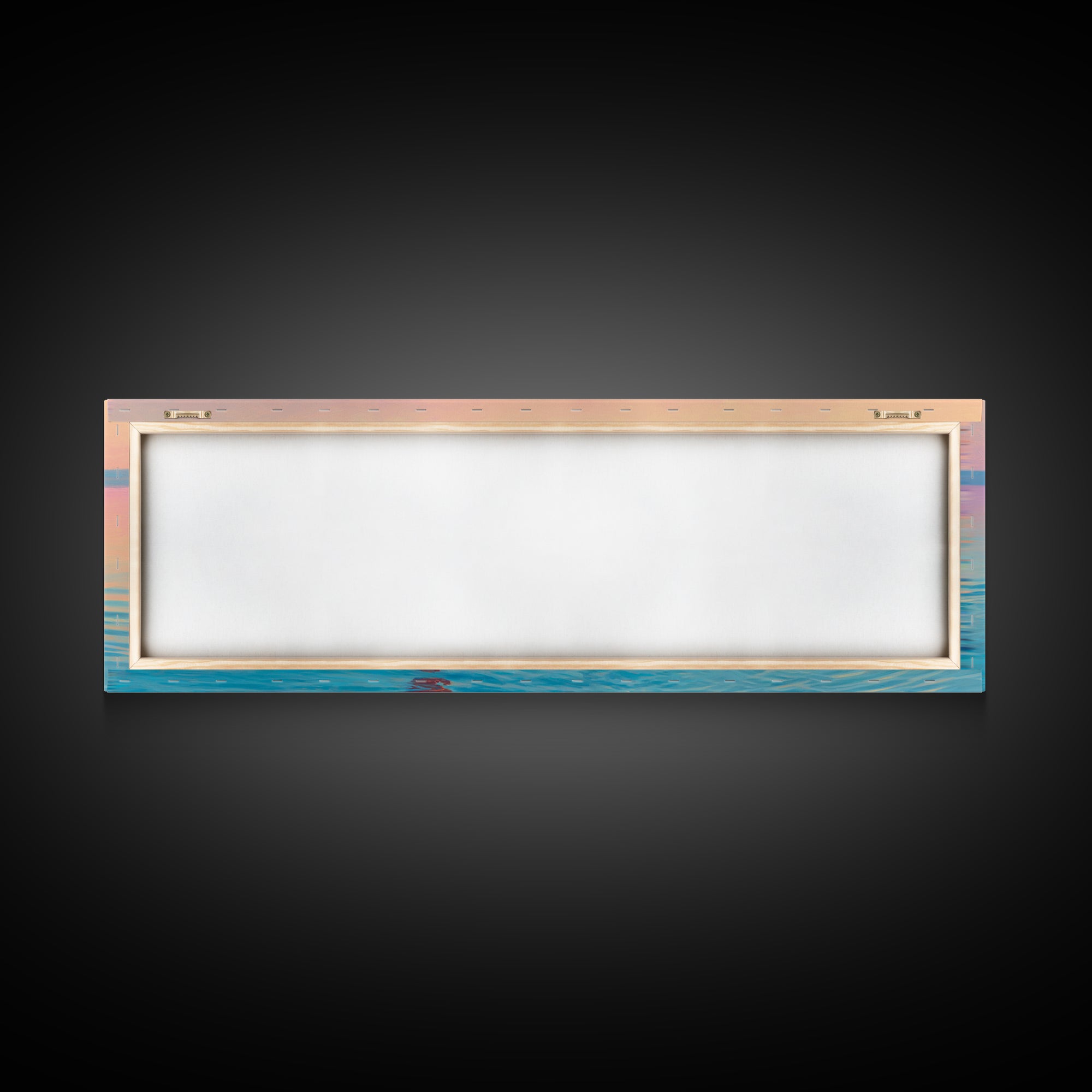Radiant Morning – Framed Canvas Print – Extra Wide Art – Christian Art – Jesus Painting – Christian Canvas Art – Christian Wall Art