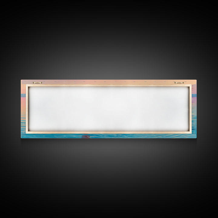Radiant Morning – Framed Canvas Print – Extra Wide Art – Christian Art – Jesus Painting – Christian Canvas Art – Christian Wall Art