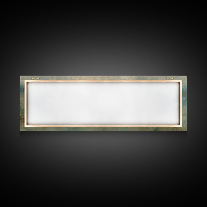 Sacred Stillness | Framed Canvas Print | Panoramic Art | Christian Art Canvas | Jesus Painting | Christmas Art | Christian Wall Art