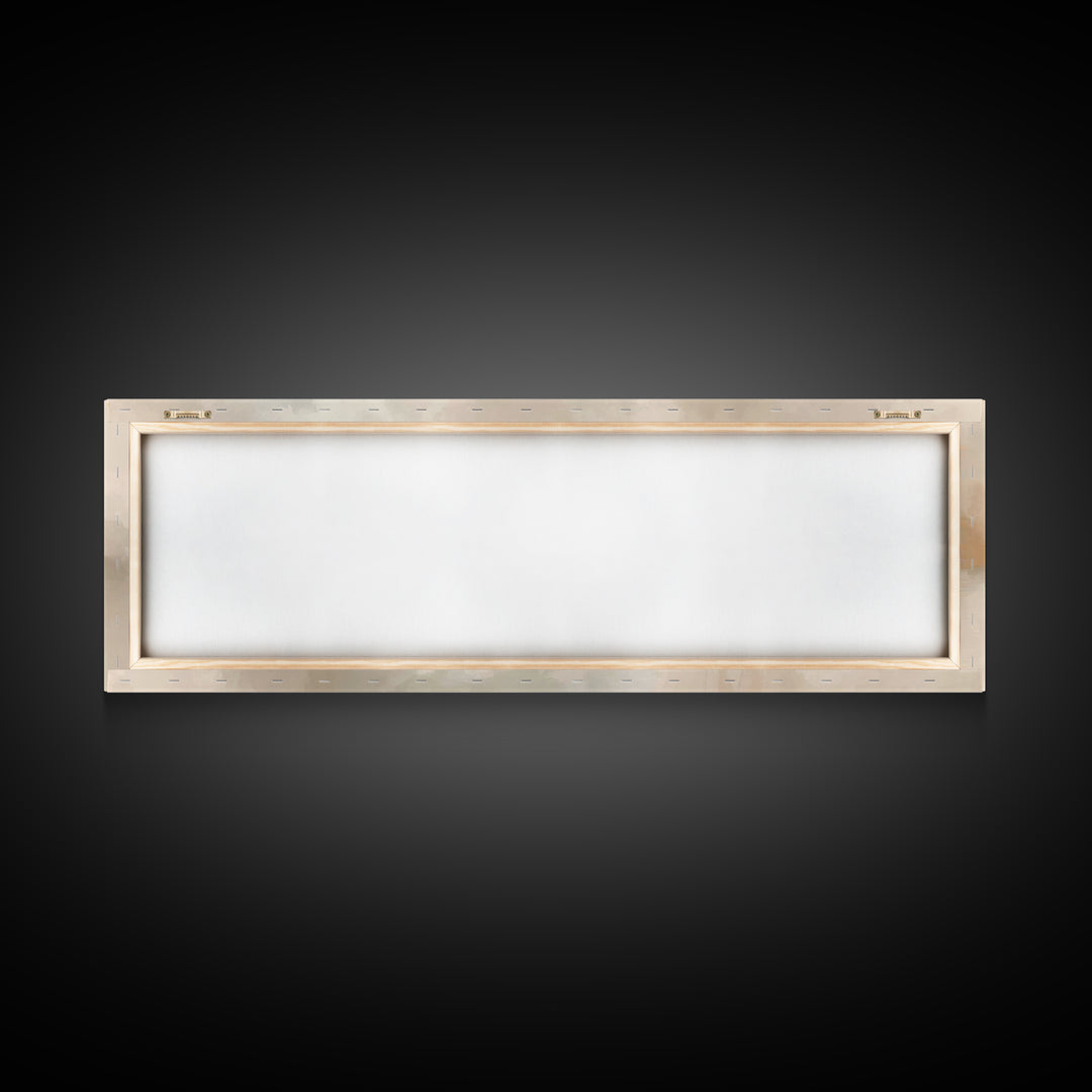 Silent Hope – Framed Canvas Print – Panoramic Frame – Christian Christmas Art – Jesus Painting – Christian Art Canvas – Vintage Christian A