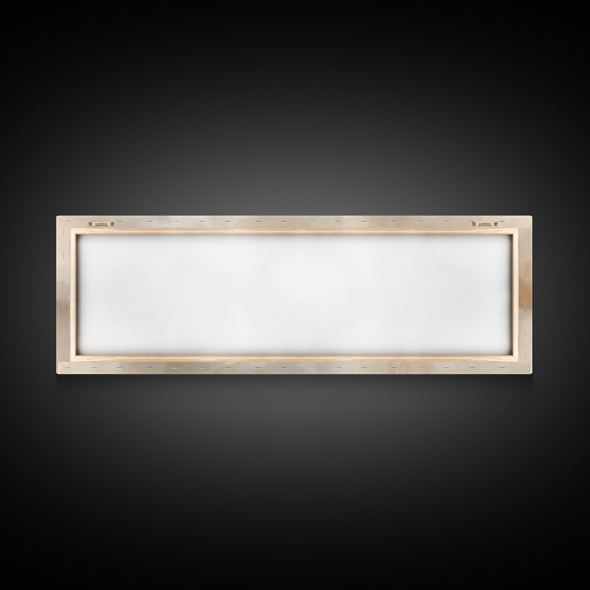 Silent Hope – Framed Canvas Print – Panoramic Frame – Christian Christmas Art – Jesus Painting – Christian Art Canvas – Vintage Christian A