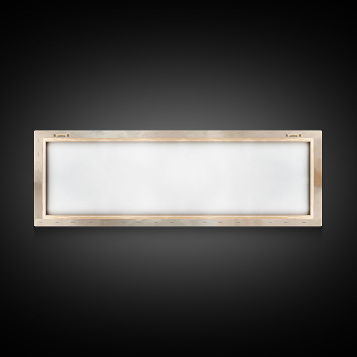 Silent Hope – Framed Canvas Print – Panoramic Frame – Christian Christmas Art – Jesus Painting – Christian Art Canvas – Vintage Christian A