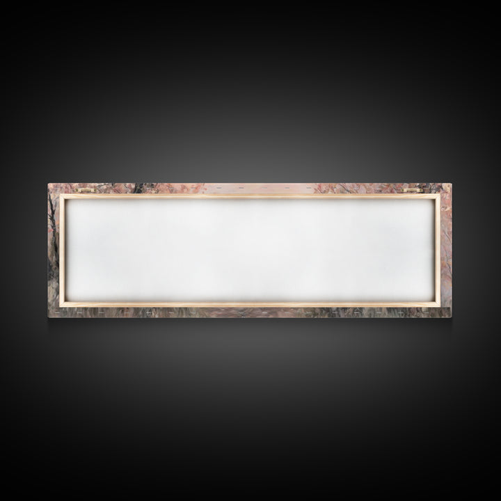 Dawn Of Peace – Framed Canvas Print – Panoramic Painting – Christian Wall Art – Jesus Art Print – Christian Canvas Art – Modern Christmas A