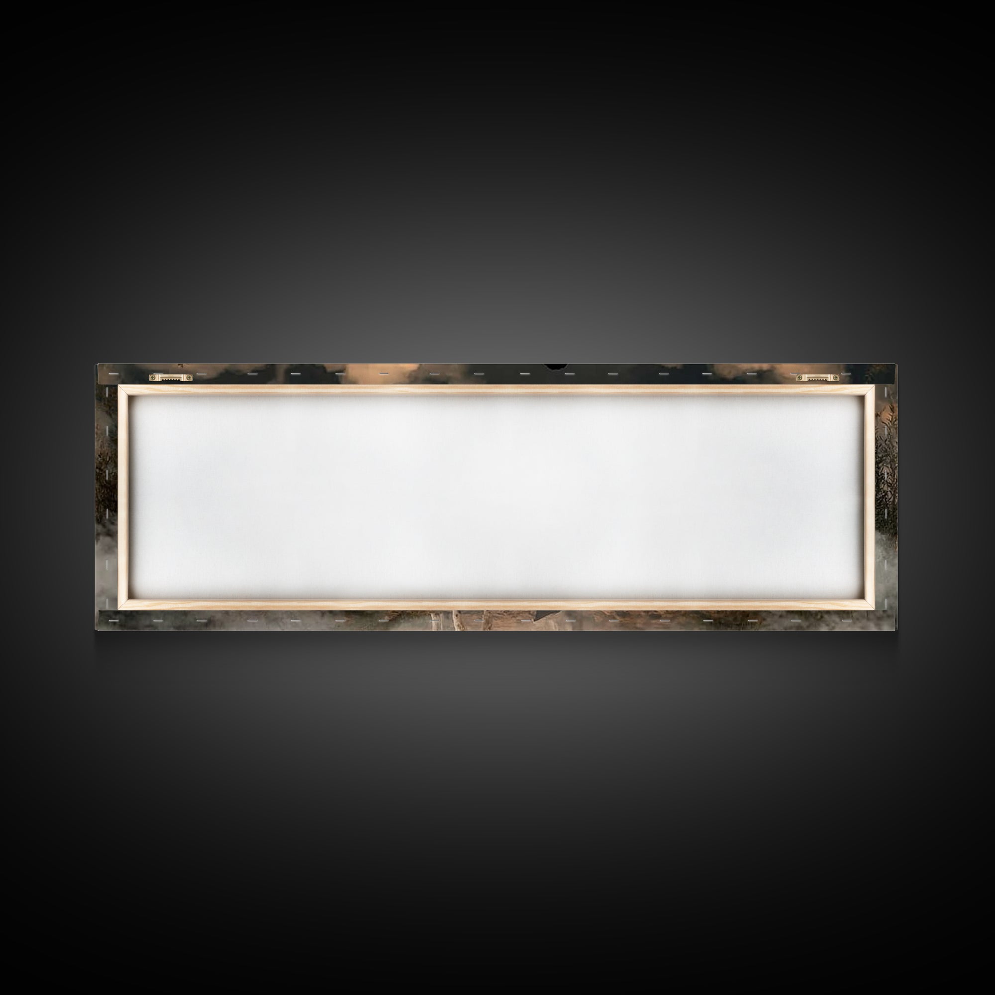 Sacred Path | Framed Canvas Print | Panoramic Frame | Jesus Painting Canvas | Christian Wall Art | Christmas Canvas Wall Art | Unique Chris