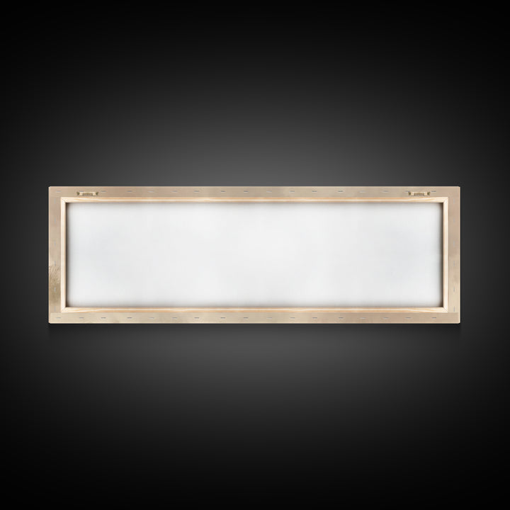 Lambkeeper’s Light – Framed Canvas Print – Panoramic Wall Art – Christian Art Painting – Jesus Canvas Art – Christian Christmas Art – Chris
